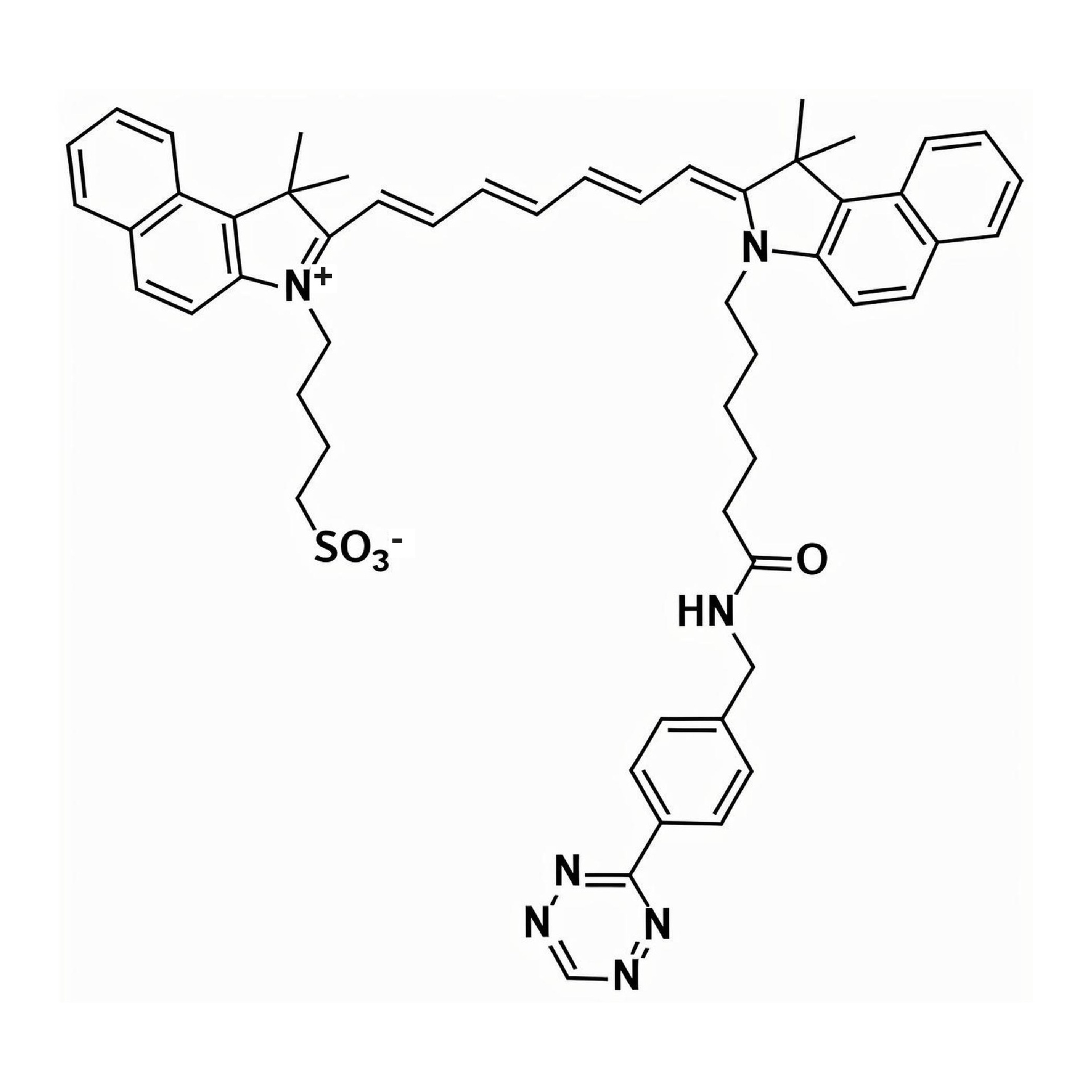 Indocyanine green tetrazine