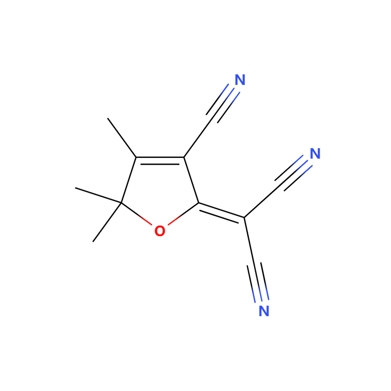 2-Dicyanomethylene-3-cyano-4,5,5-trimethyl-2,5-dihydrofuran