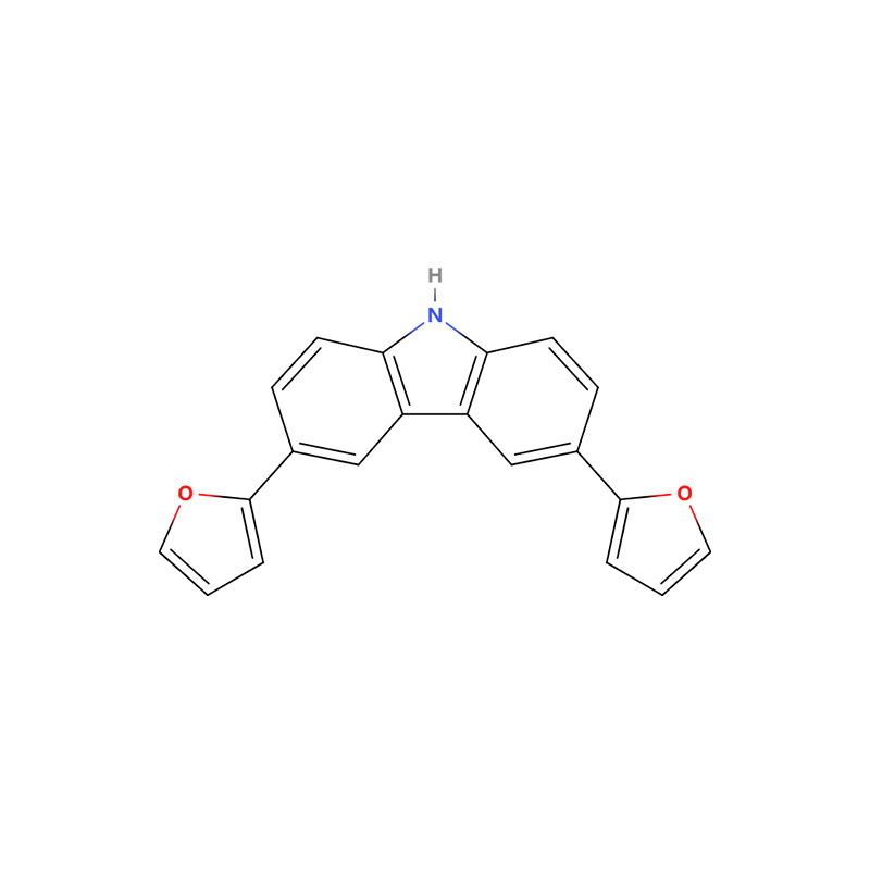 3,6-di(furan-2-yl)-9H-carbazole